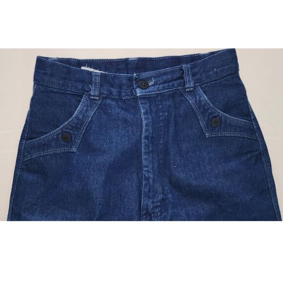 Vintage Rocky Mountain Clothing Western Style Dark Blue Jeans - Picture 8 of 9